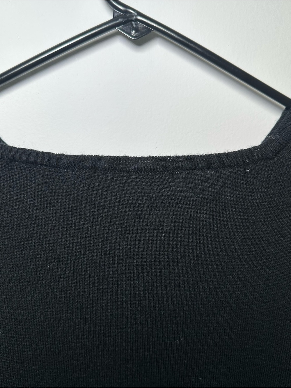 Bachrach Black V-Neck Wool Blend Sweater XL Men’s Lightweight Knit Pullover - Picture 15 of 15